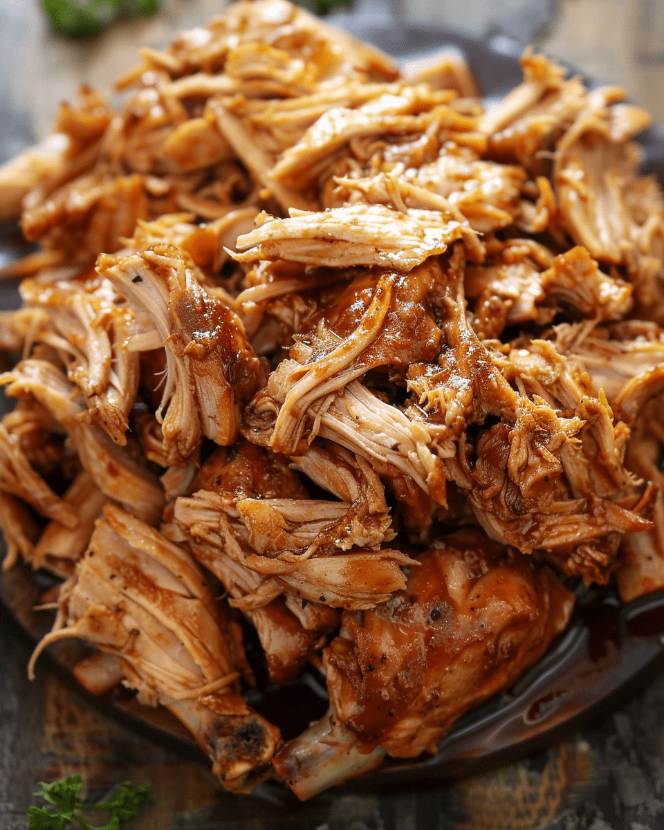 Oven Pulled Chicken
