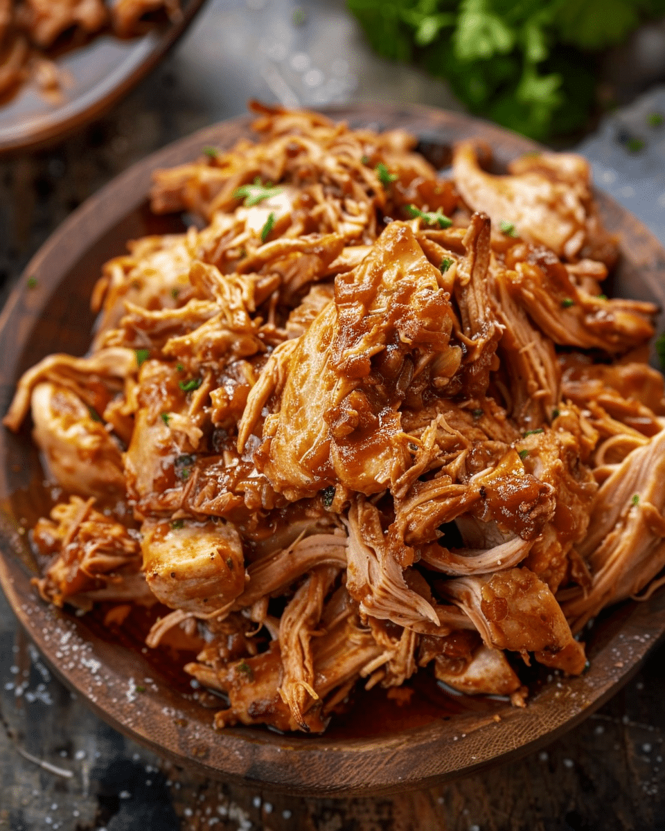 Oven Pulled Chicken