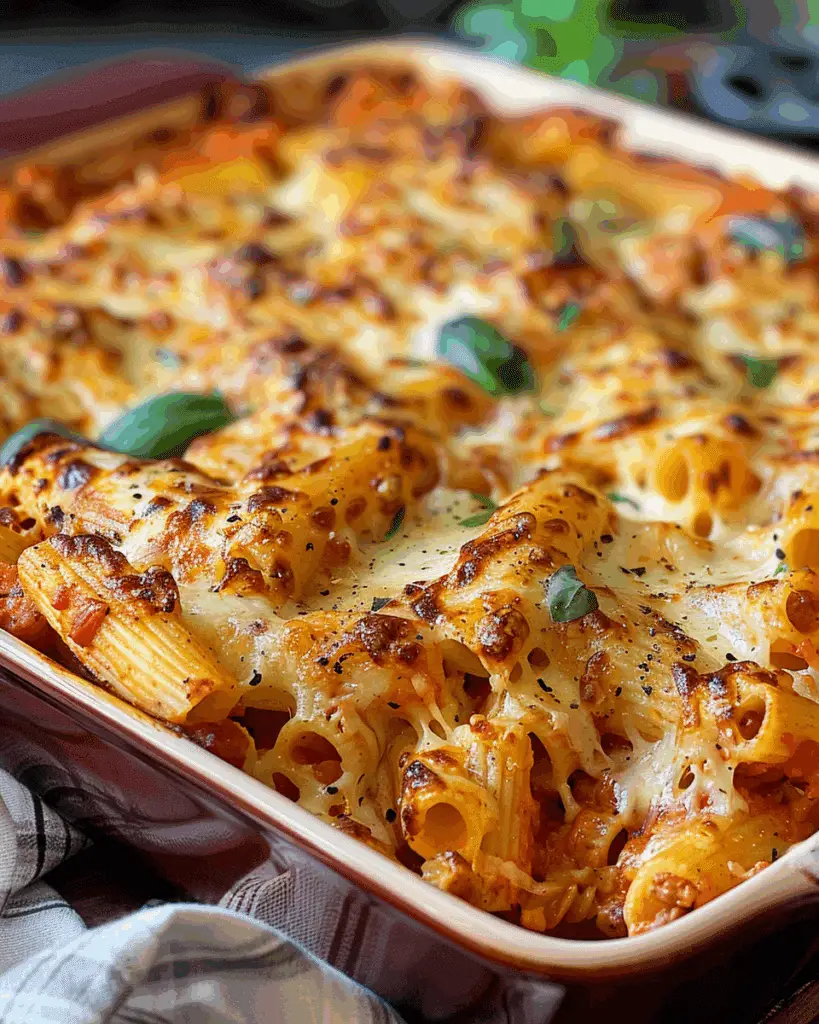 Pasta al Forno (Italian Baked Pasta)