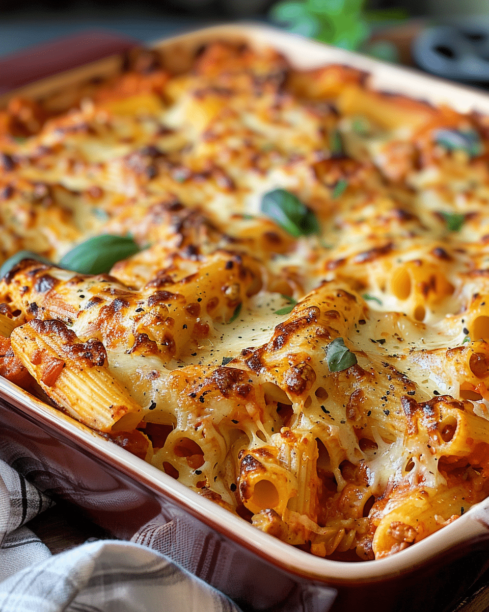 Pasta al Forno (Italian Baked Pasta)