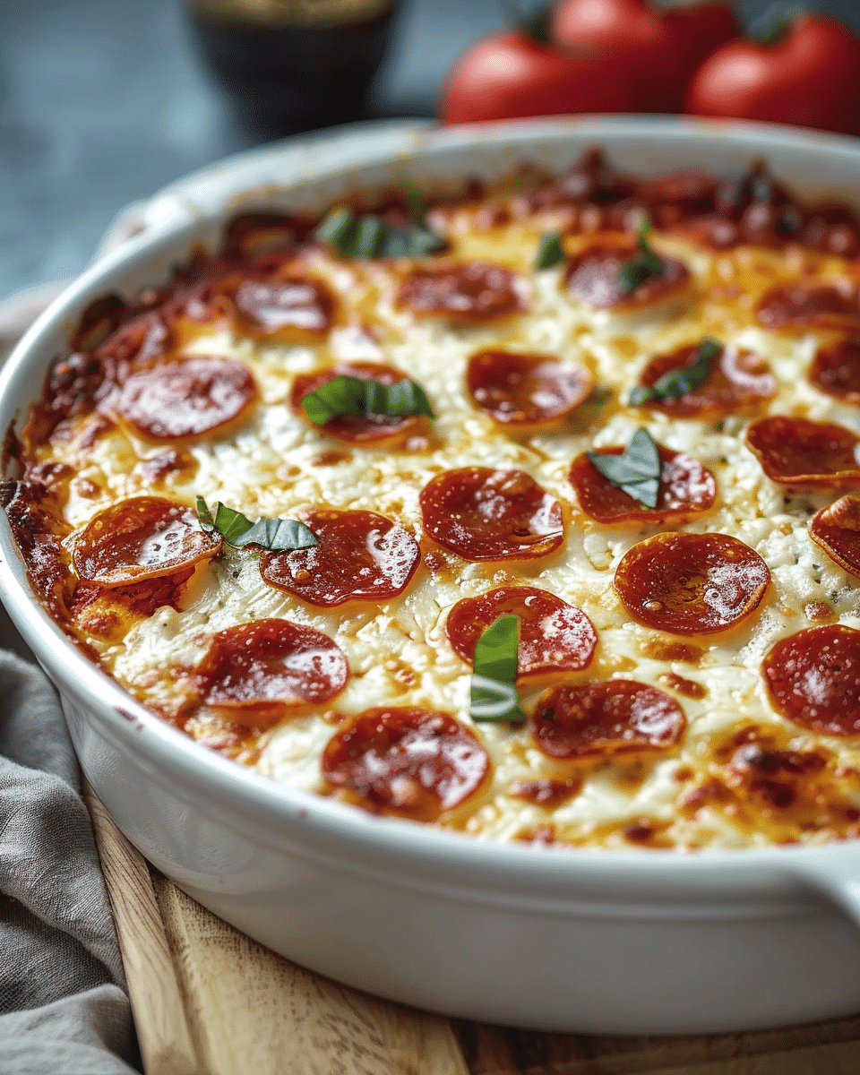 Pizza Style Cottage Cheese Bake – Easy Protein-Packed Dinner