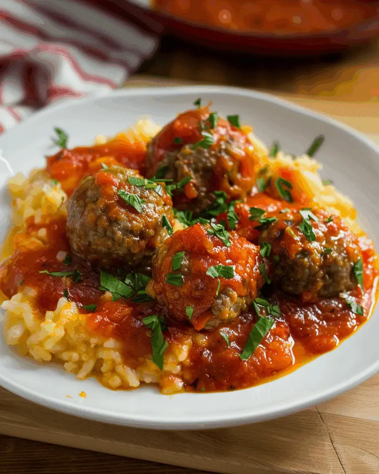 Porcupine Meatballs