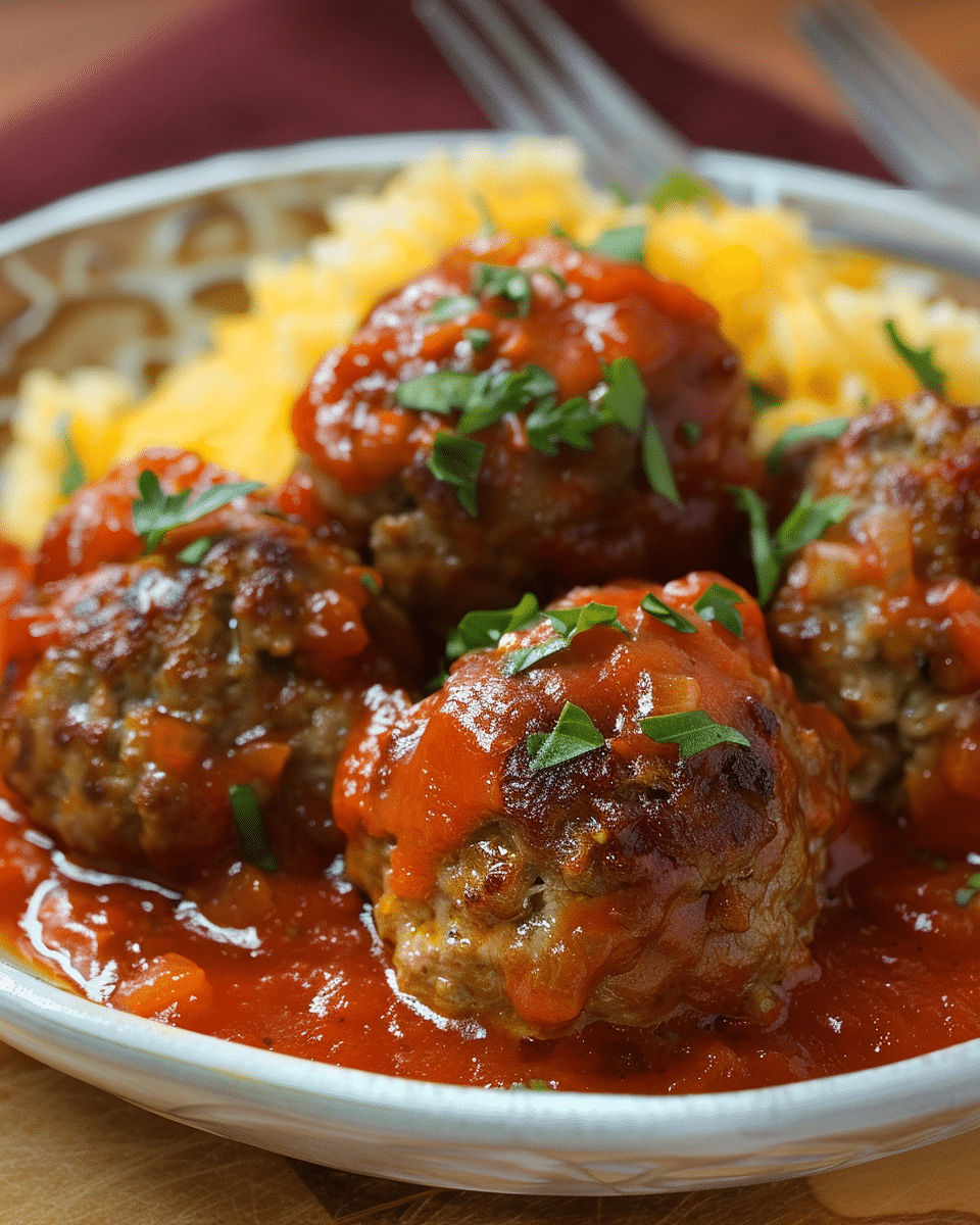 Porcupine Meatballs