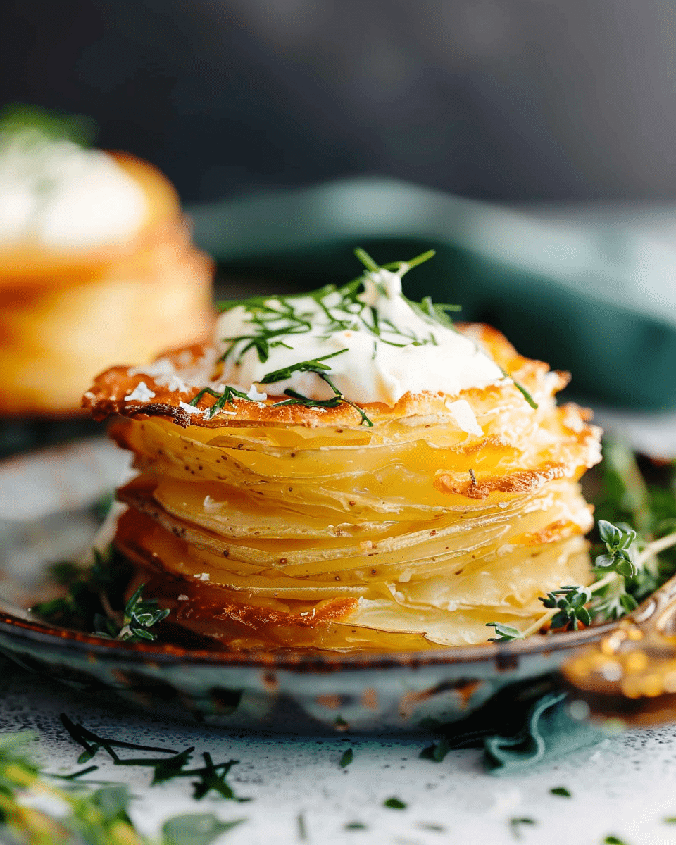 Potato Stacks Recipe