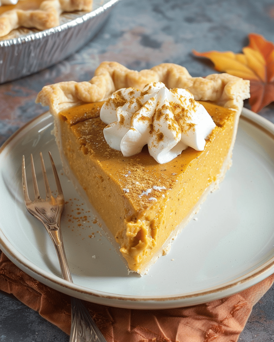 Pumpkin Chiffon Pie