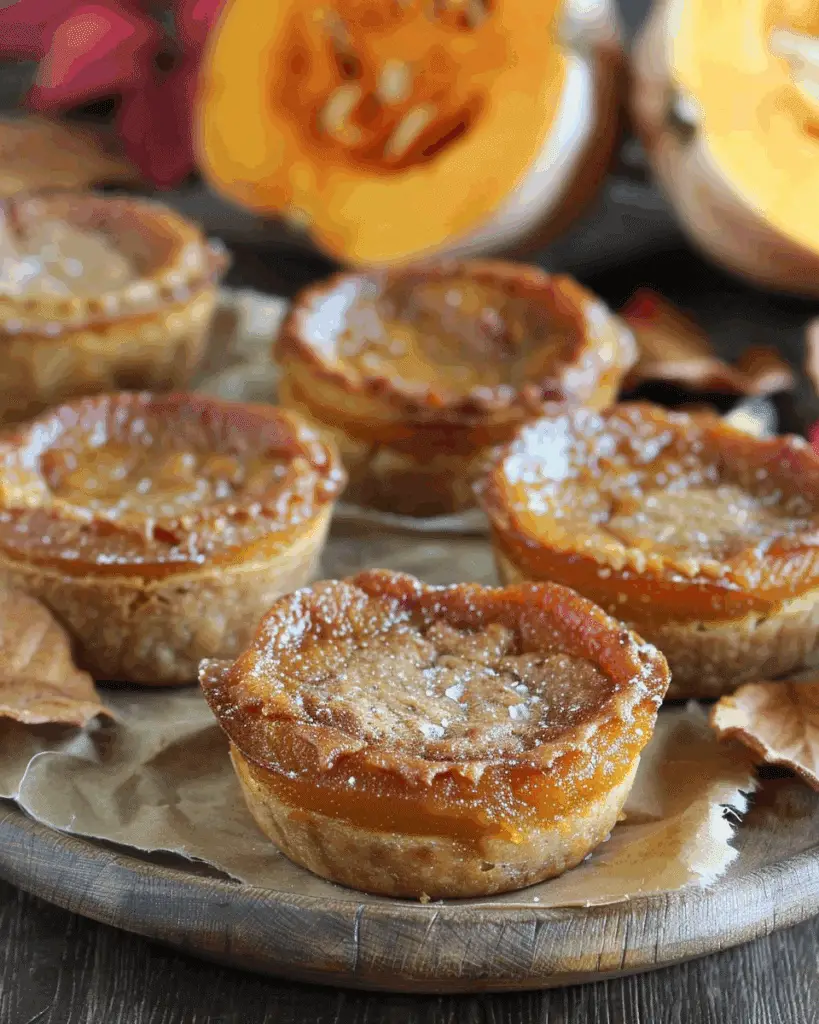 Pumpkin Queijadas (Pumpkin Milk Tarts)