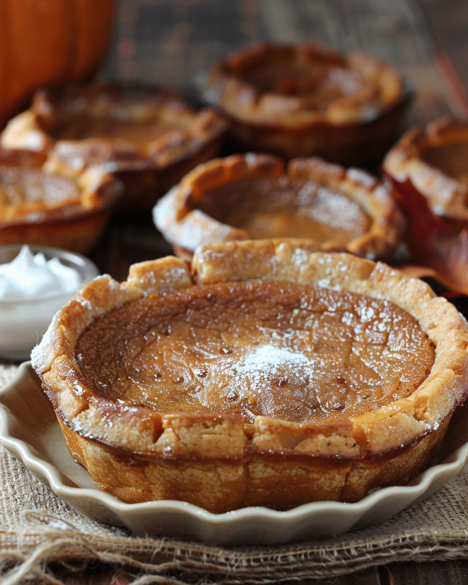 Pumpkin Queijadas (Pumpkin Milk Tarts)
