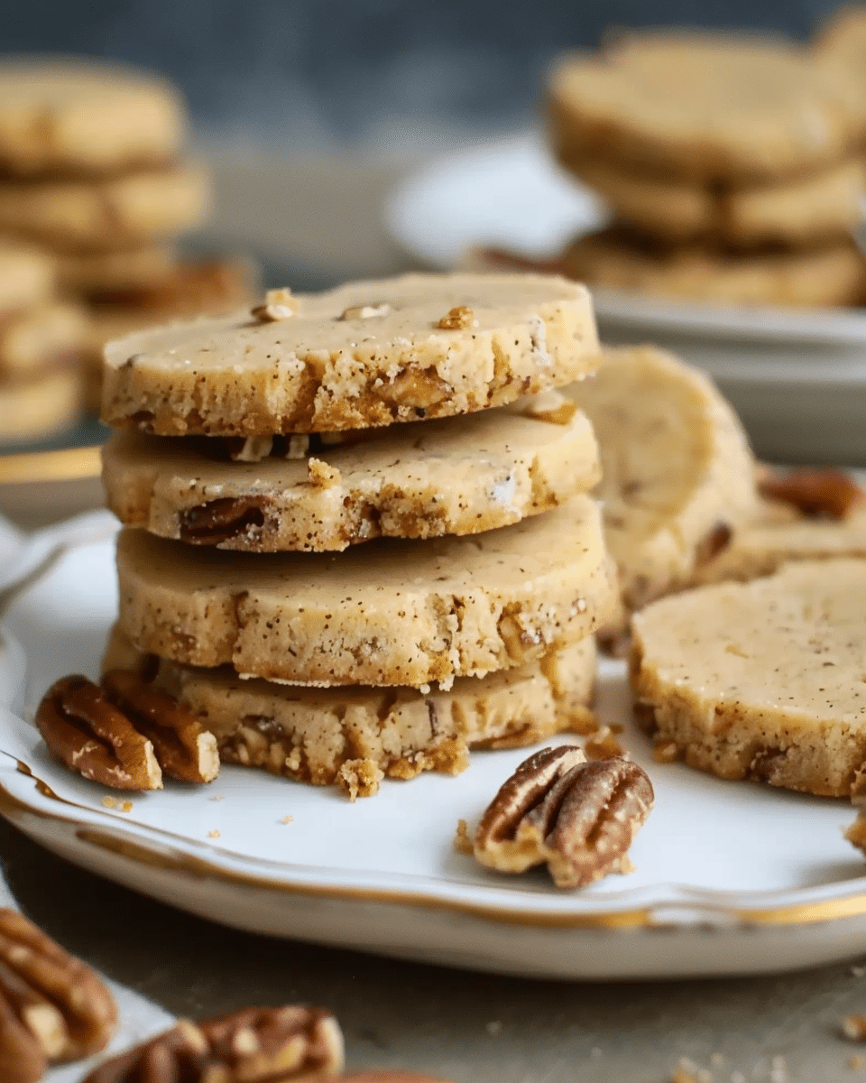 Pumpkin Spice and Pecan Shortbread
