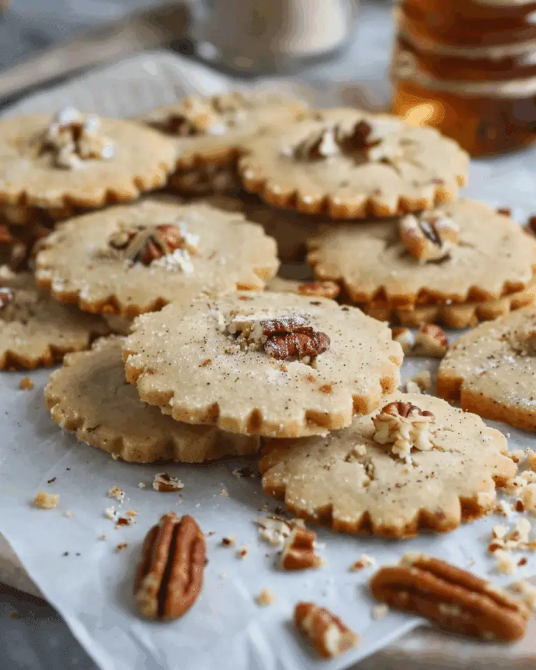 Pumpkin Spice and Pecan Shortbread