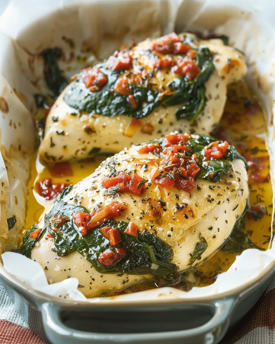 Savory Spinach Stuffed Chicken That's a Low Carb Winner