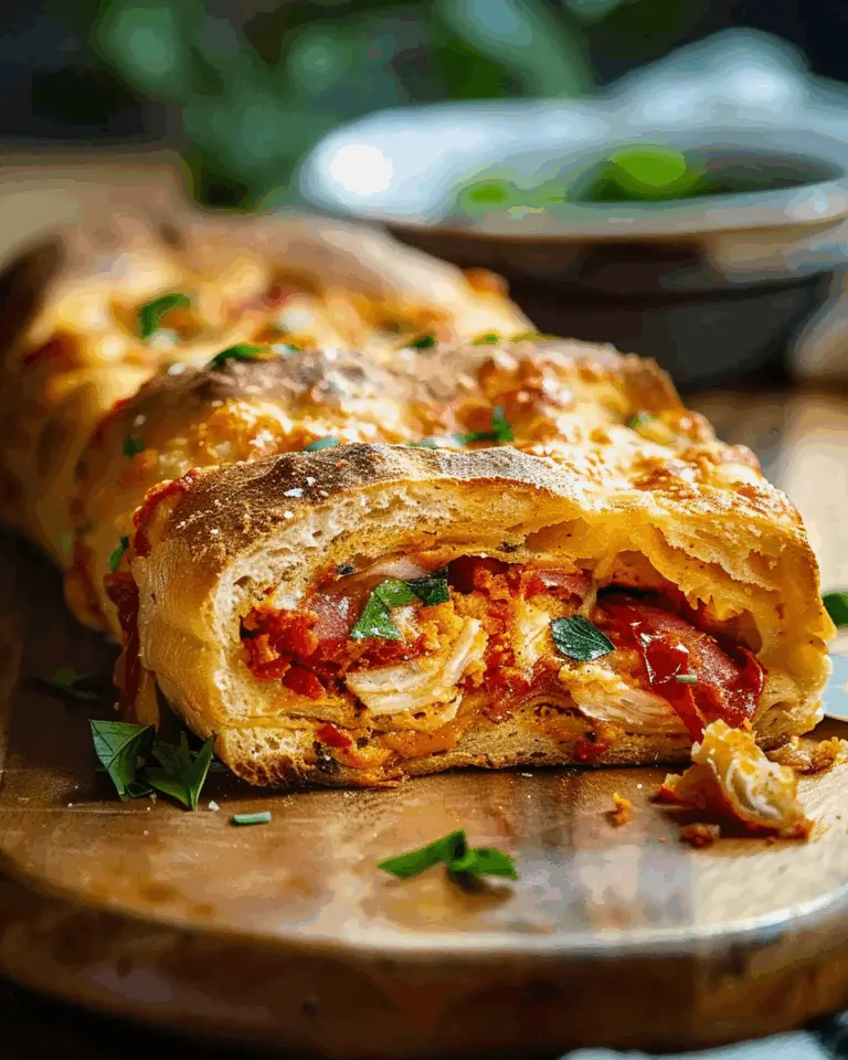 Scaccia Ragusana: Sicilian Stuffed Bread