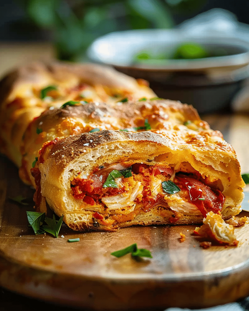 Scaccia Ragusana: Sicilian Stuffed Bread