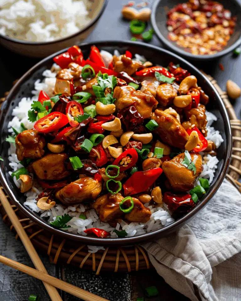 Slow Cooker Kung Pao Chicken Recipe