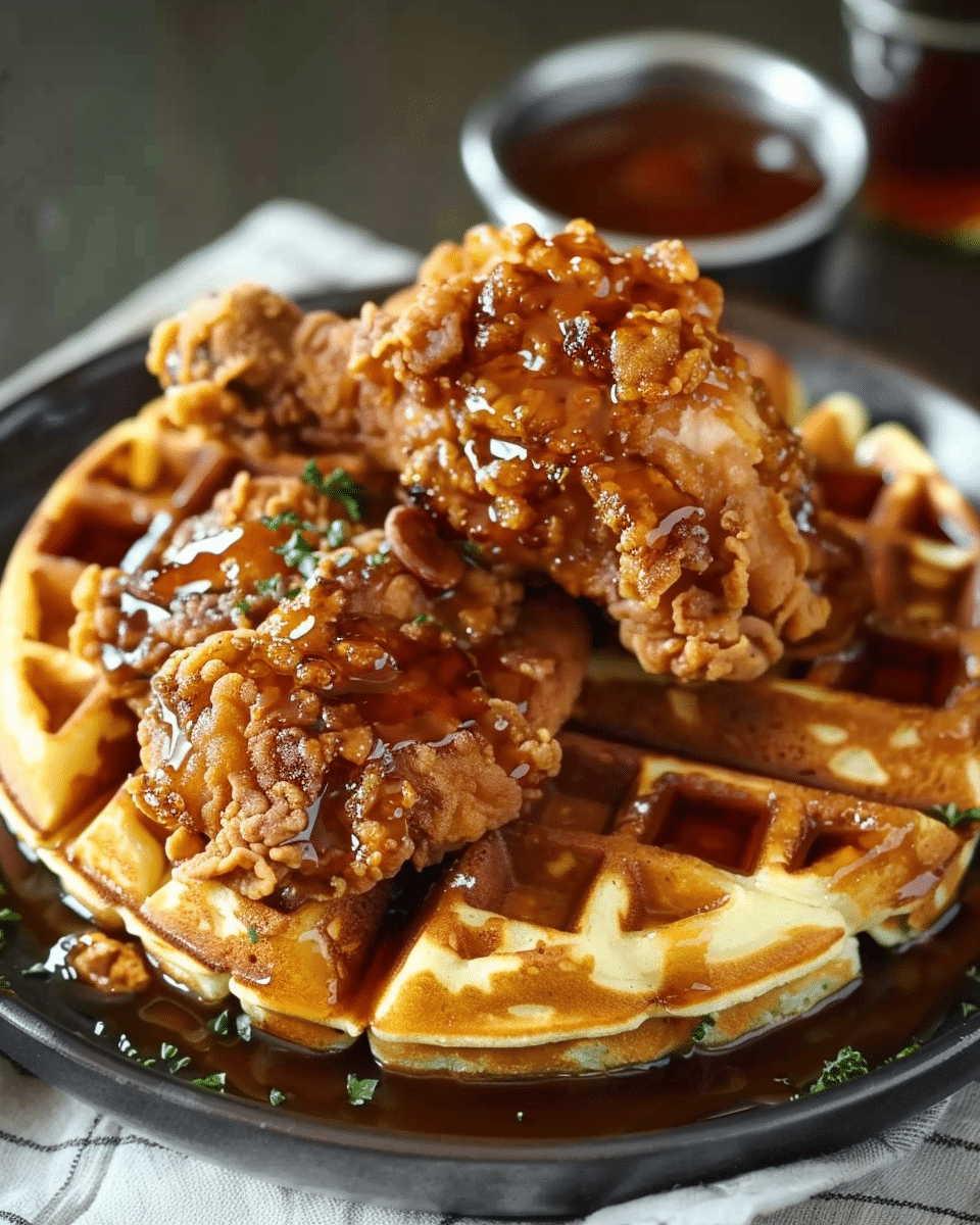 Southern Fried Chicken and Waffles Recipe