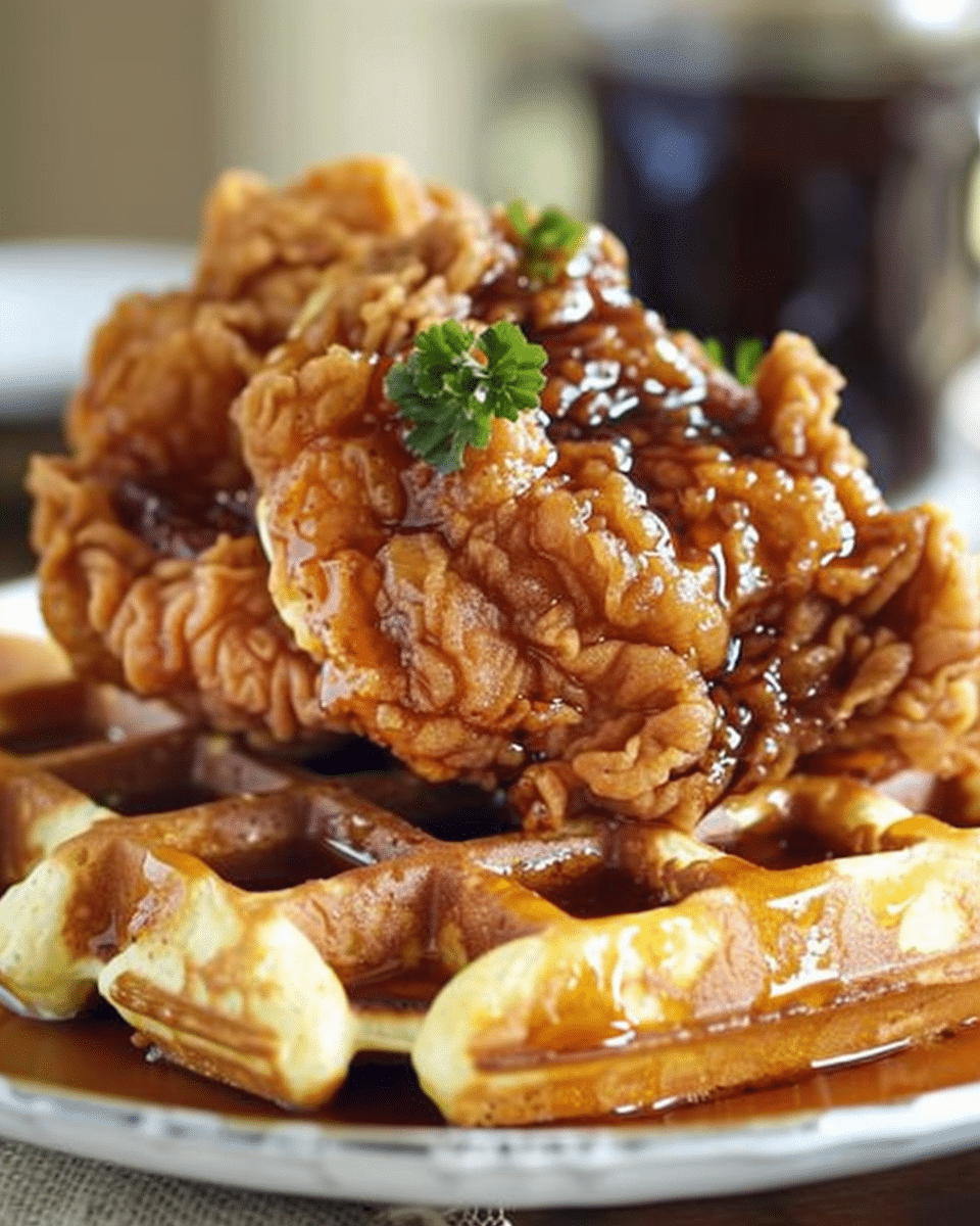 Southern Fried Chicken and Waffles Recipe