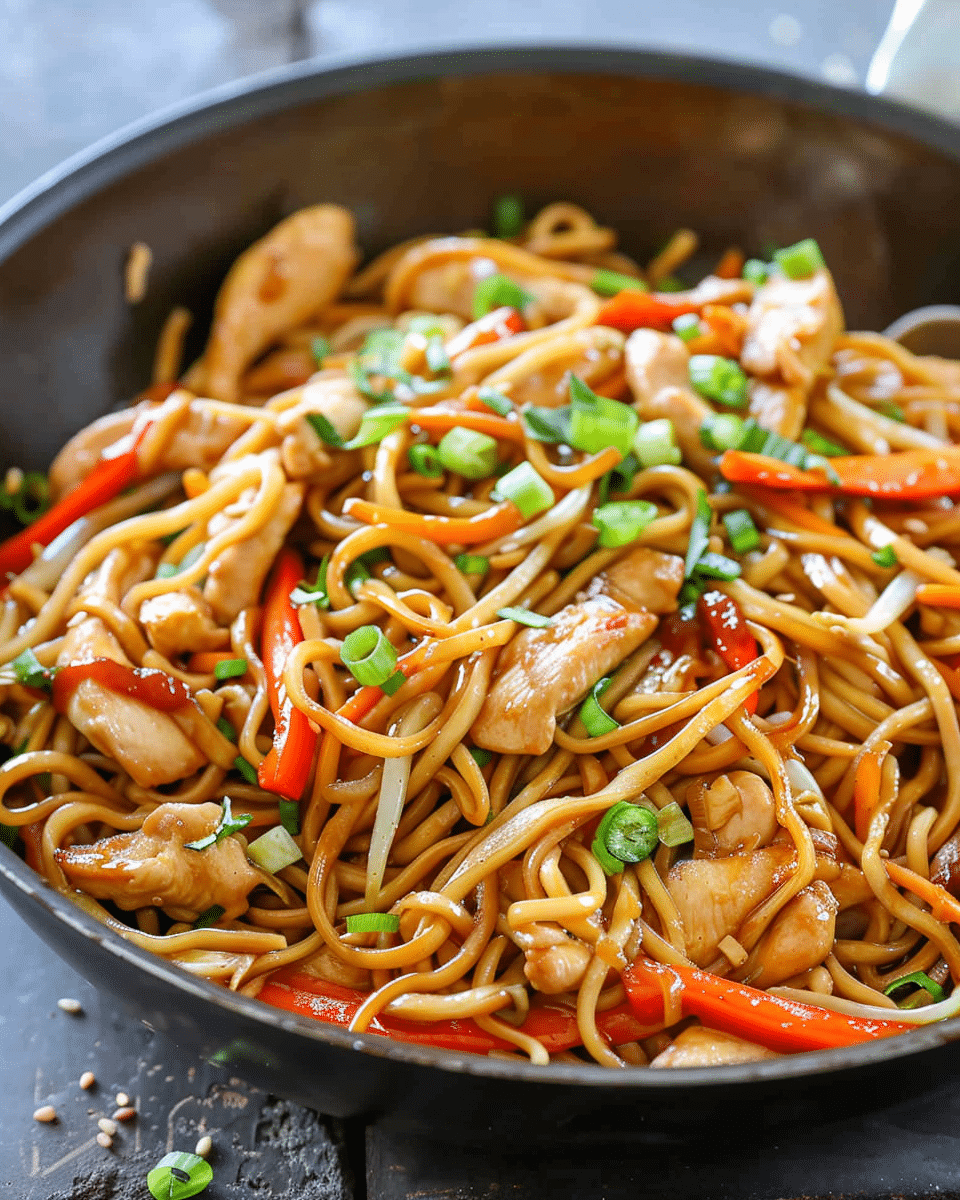 Chicken Lo Mein Recipe