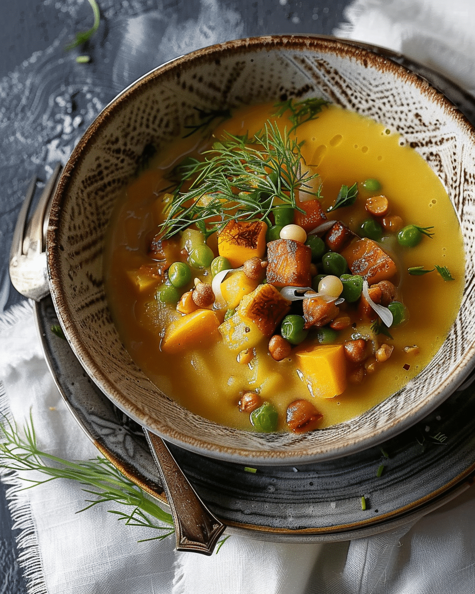 Swedish Yellow Pea Soup
