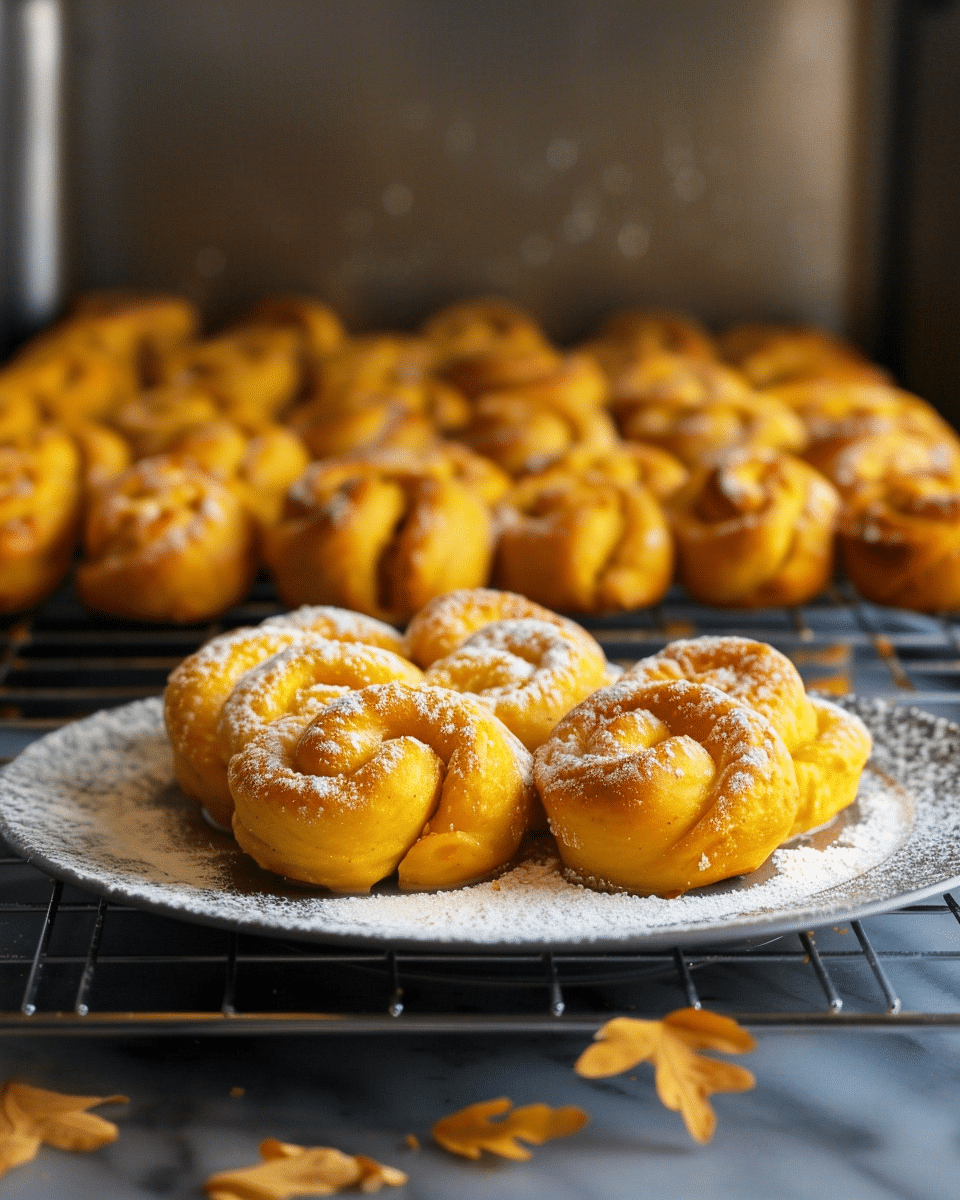 Sweet Potato or Pumpkin Rolls