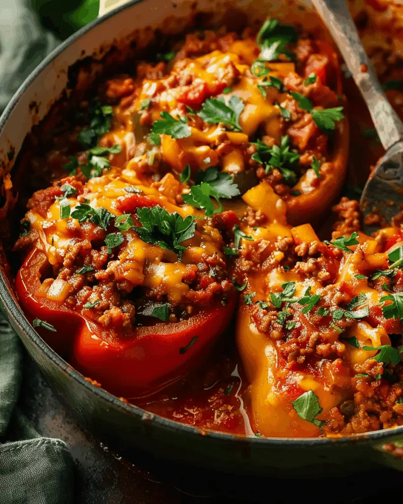 Unstuffed Peppers Recipe