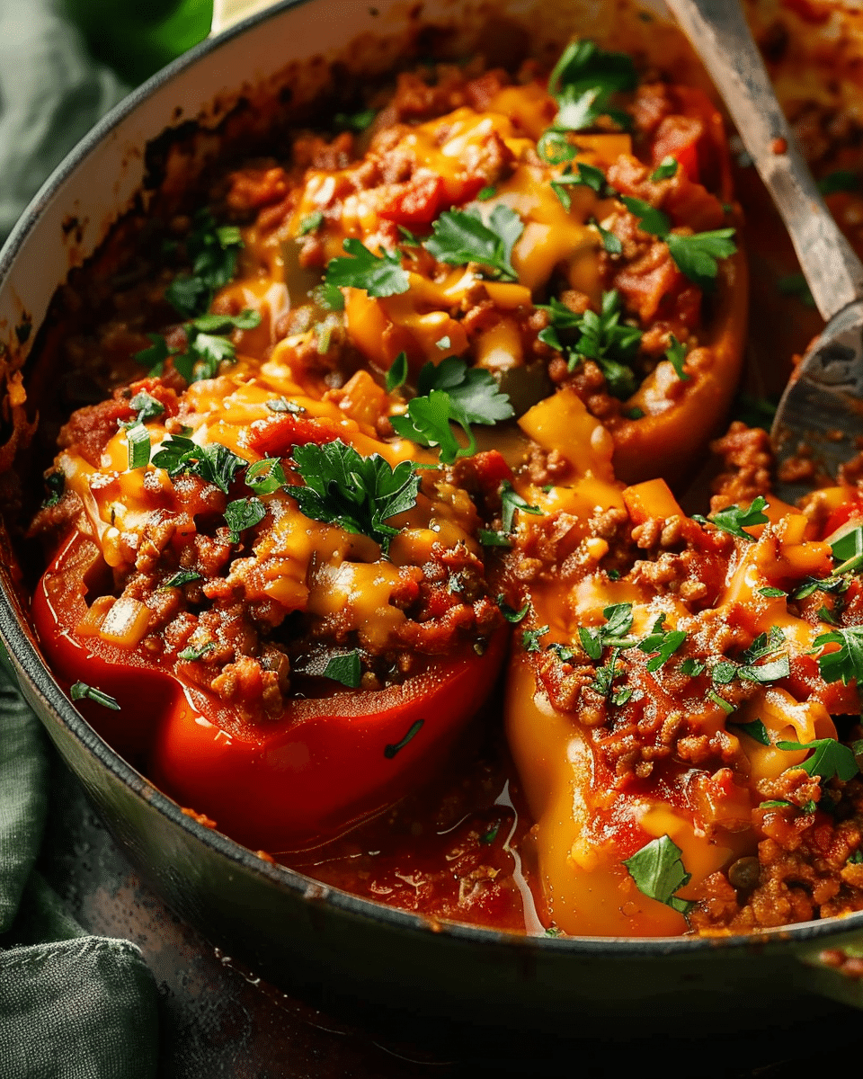 Unstuffed Peppers Recipe