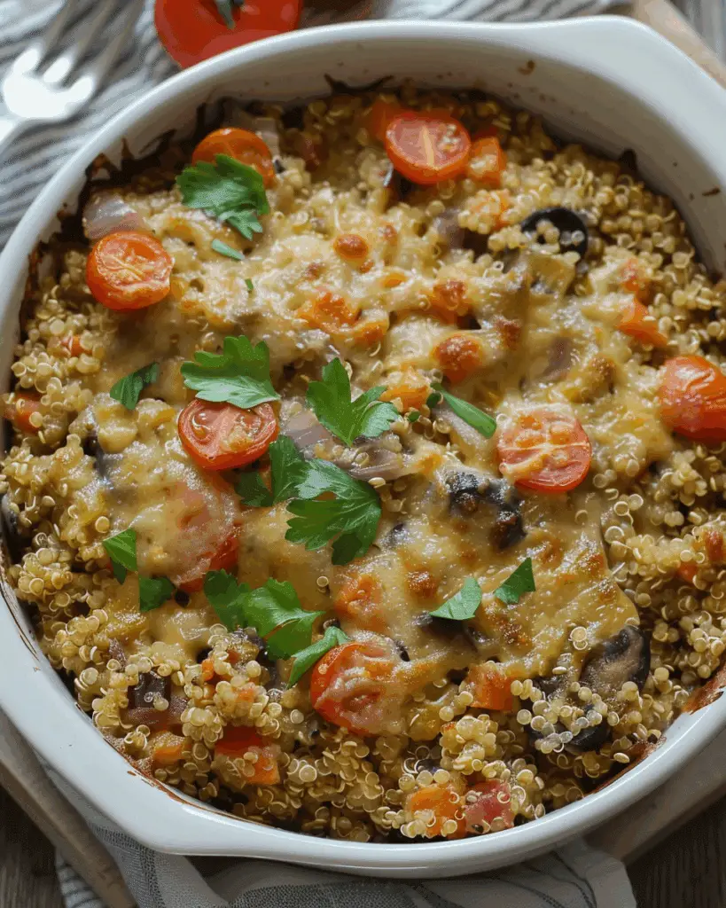 Veggie-Packed Quinoa Casserole Recipe