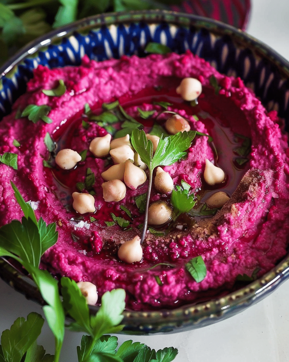 Fresh Beetroot Hummus