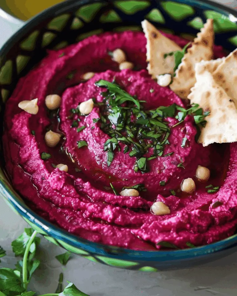 Fresh Beetroot Hummus