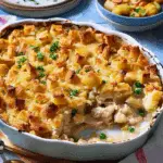 5-Ingredient Chicken Pie with Parmentier Potato Topping