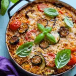 5-Ingredient Ratatouille Rice Bake