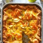 Apple Cheddar Crescent Casserole
