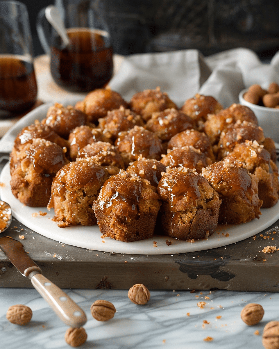 Apple Cider Monkey Bread Pull-Aparts