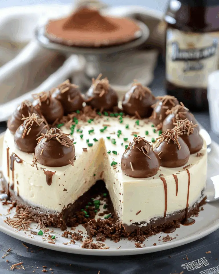 Baileys Cheesecake {No Bake}