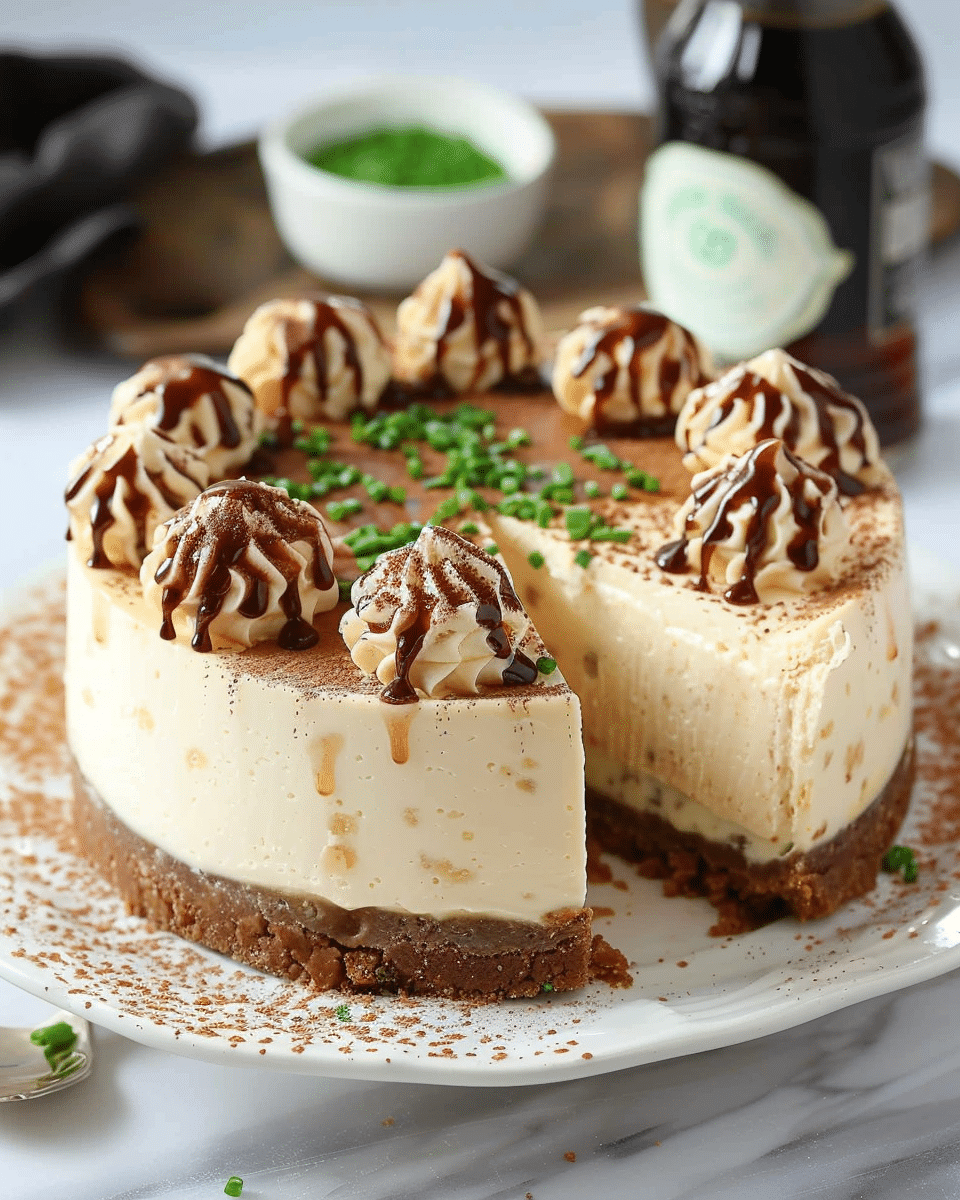 Baileys Cheesecake {No Bake}