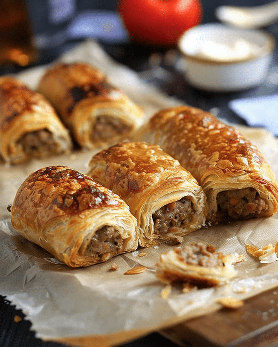 Beef Sausage Rolls