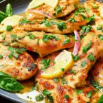Chicken Scaloppine with Lemon & Herbs