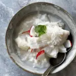 Coconut Cream Raw Fish