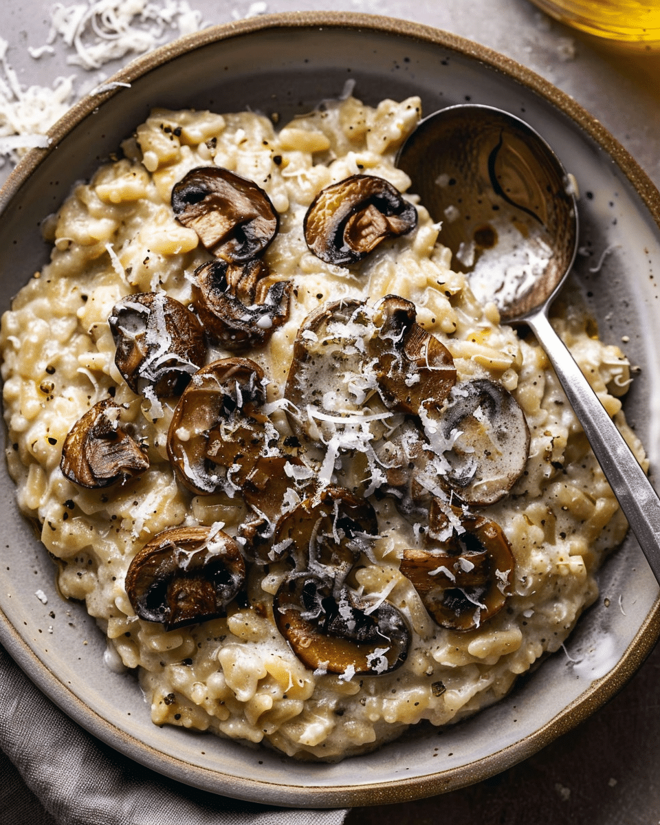 Cream Of Mushroom Pastina