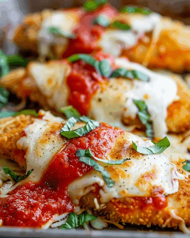 Crispy Fish Parmesan (Just Like Chicken Parmesan)
