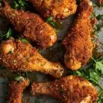 Crunchy Crumbed Chicken Drumsticks