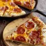 Deep Dish Pepperoni Pizza