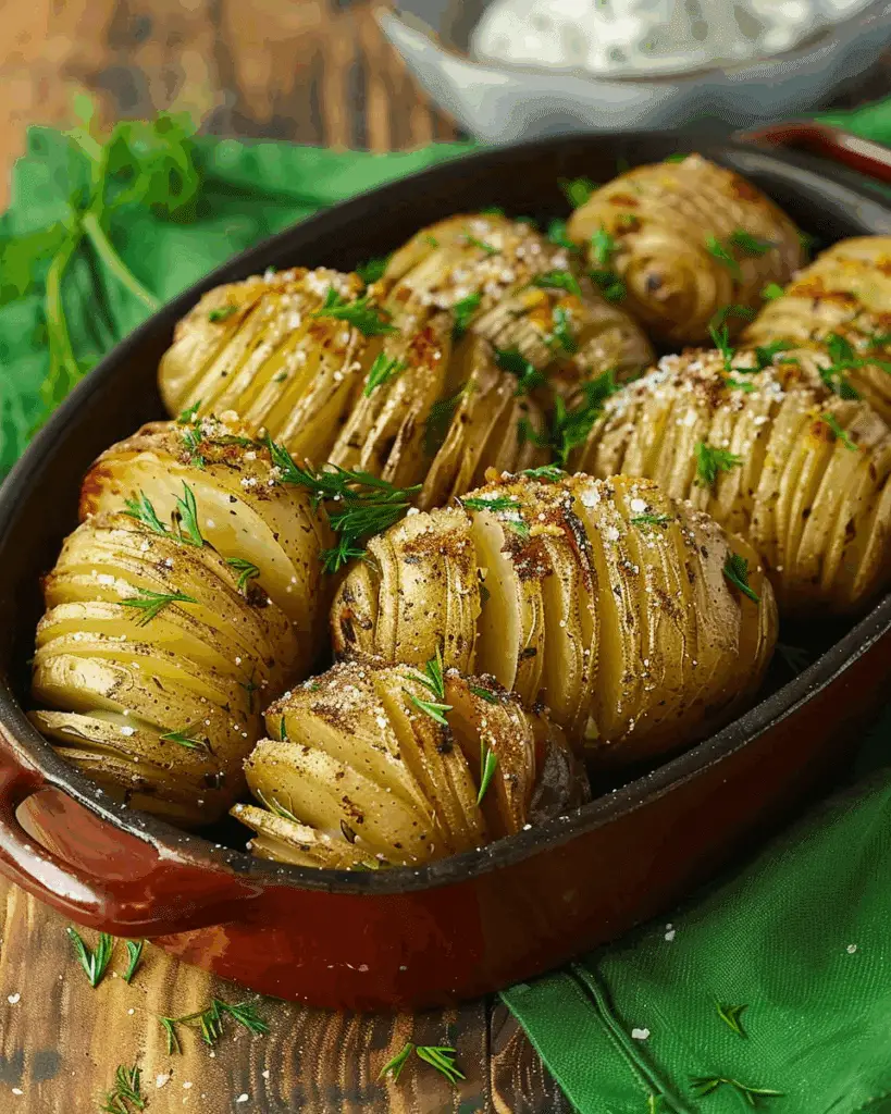 Hasselback Potatoes