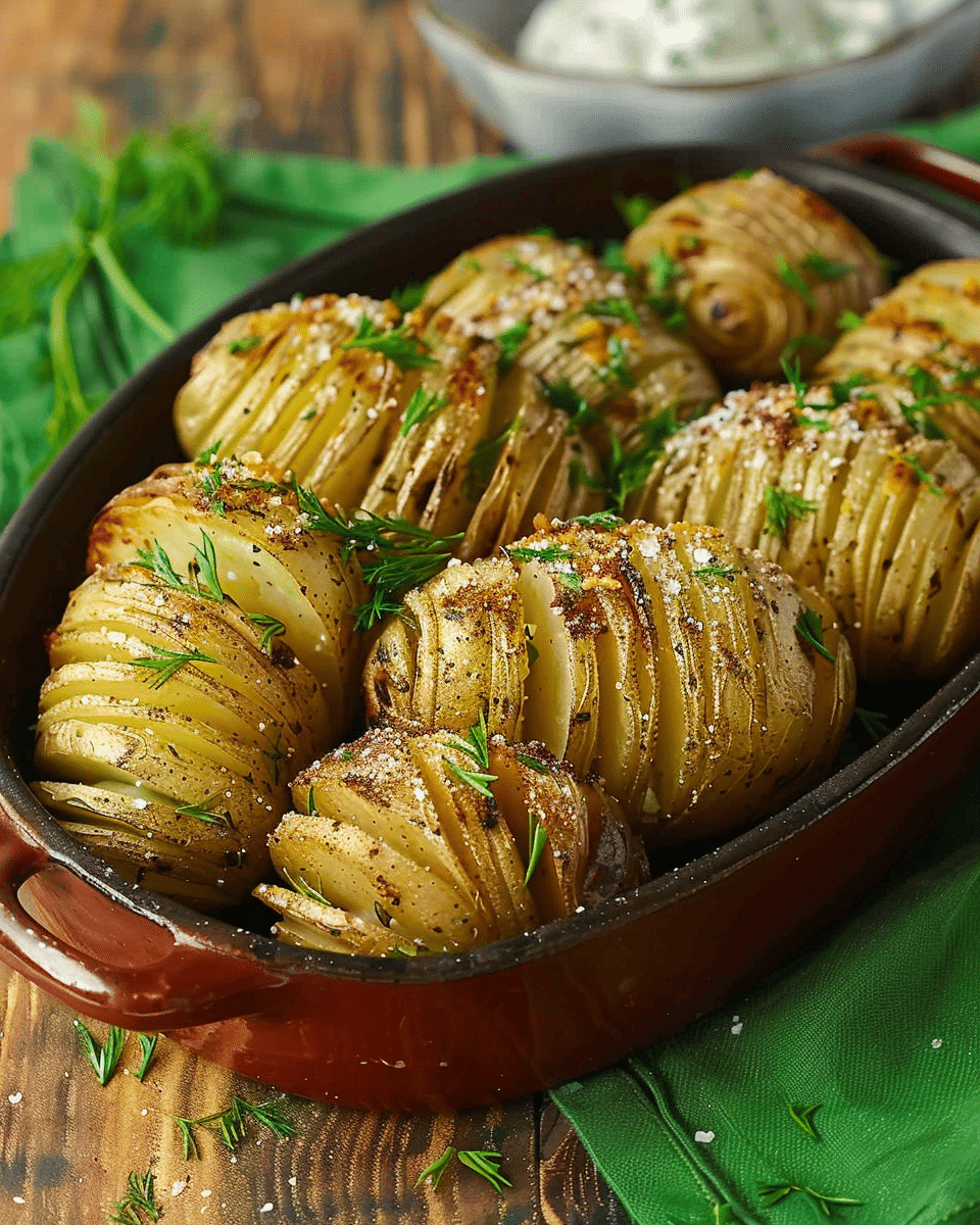 Hasselback Potatoes