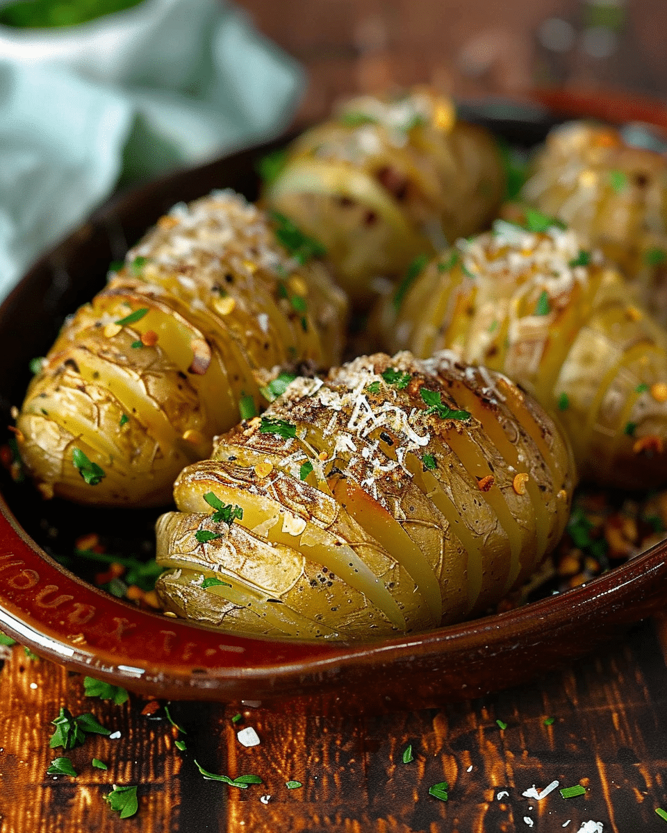 Hasselback Potatoes