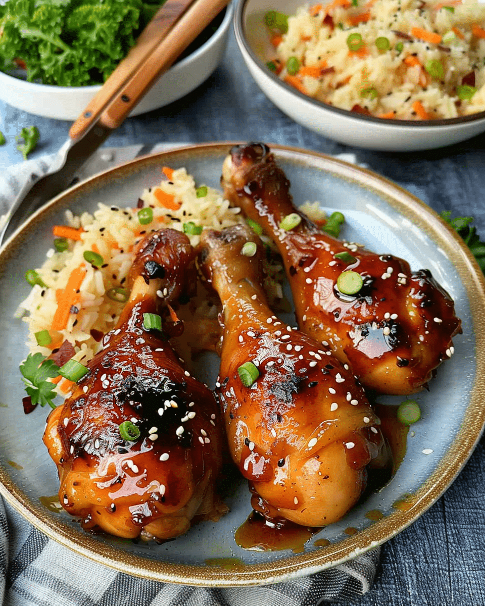 Honey Soy Chicken Drumsticks