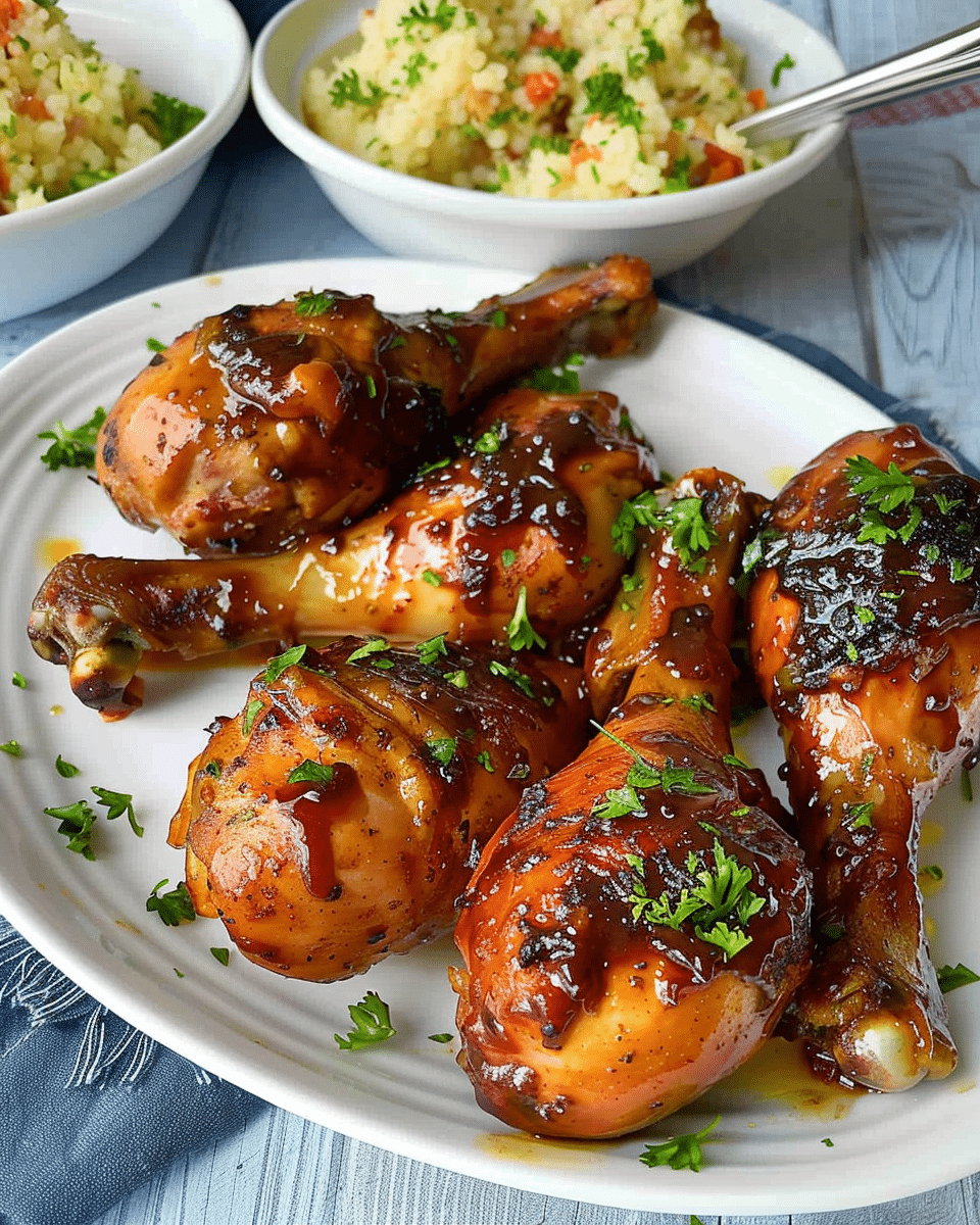 Honey Soy Chicken Drumsticks