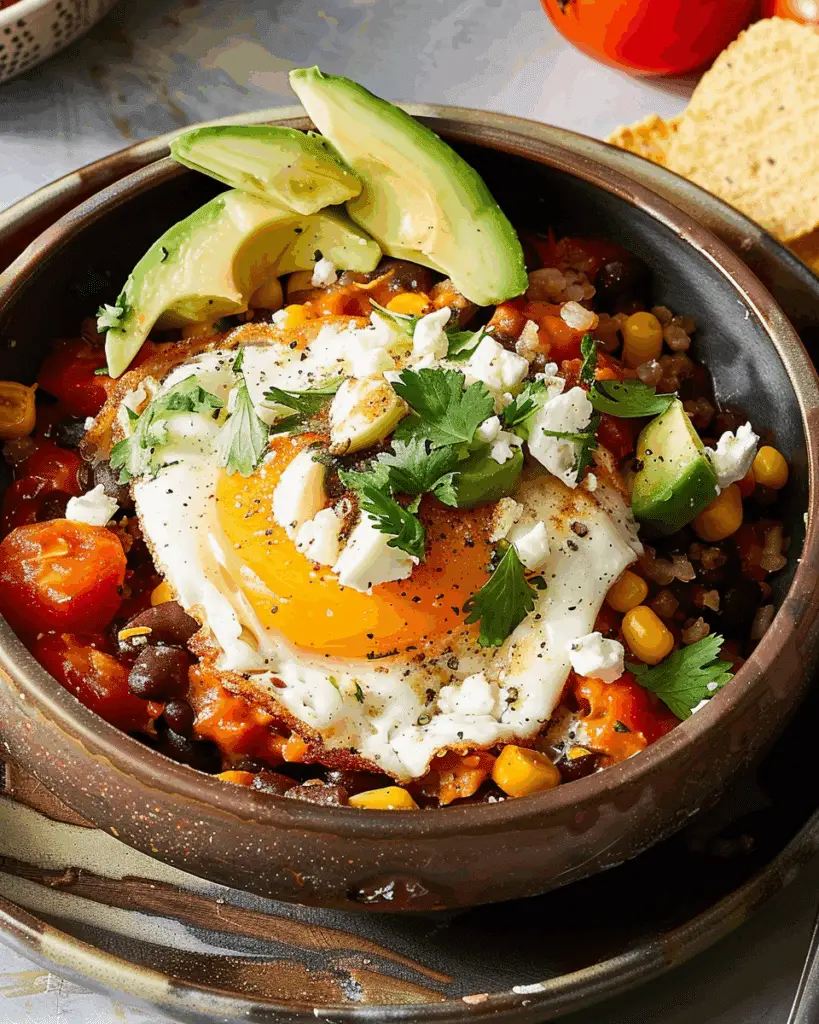 Huevos Rancheros Breakfast Bowls
