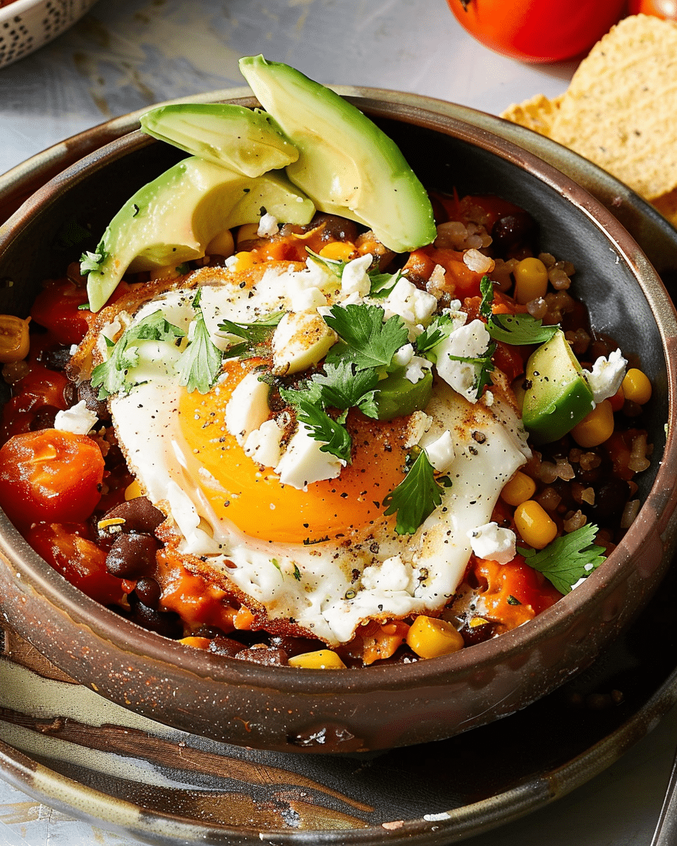 Huevos Rancheros Breakfast Bowls