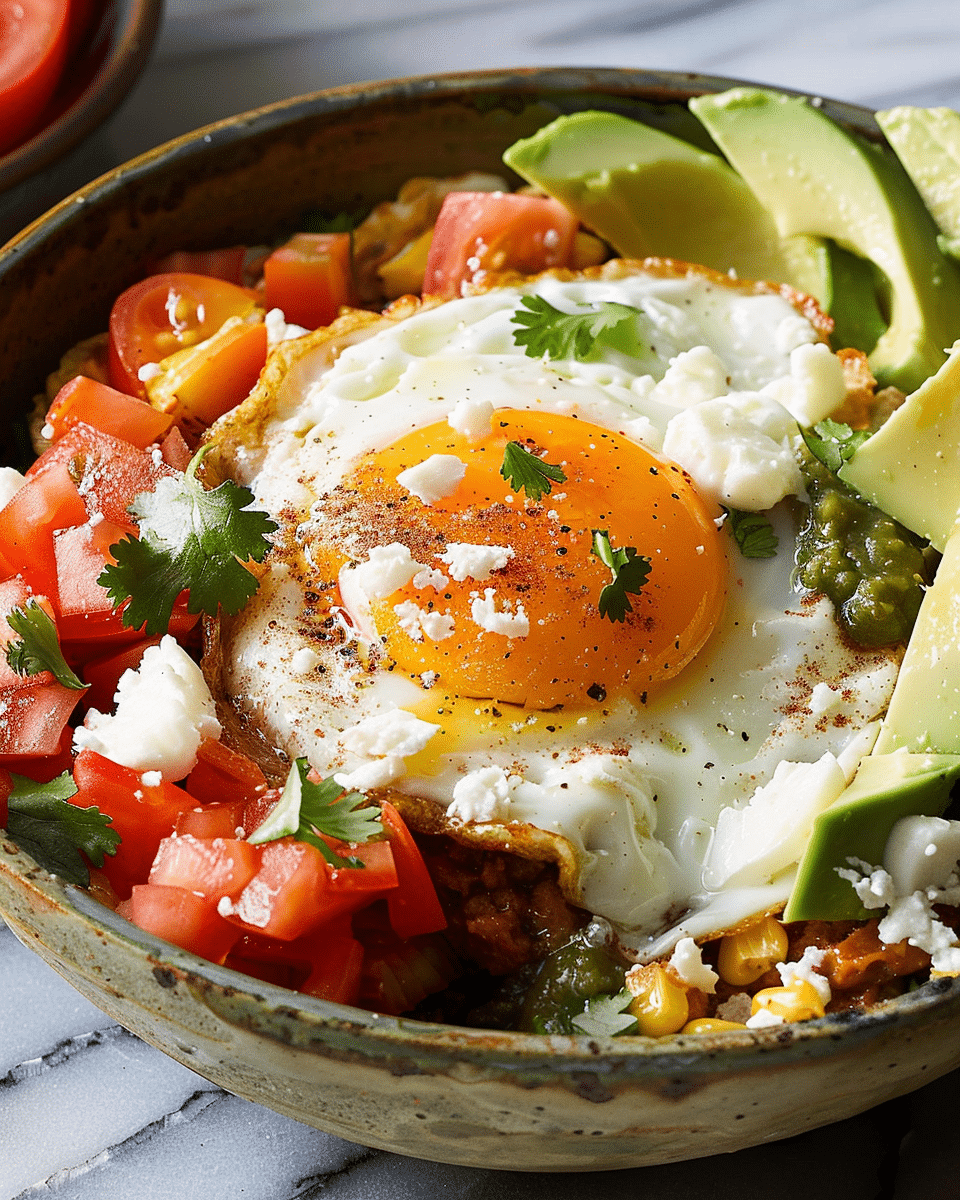 Huevos Rancheros Breakfast Bowls