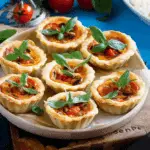 Mini Roasted Capsicum Tartlets