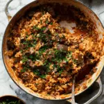 Moussaka Beef Rice Pilaf